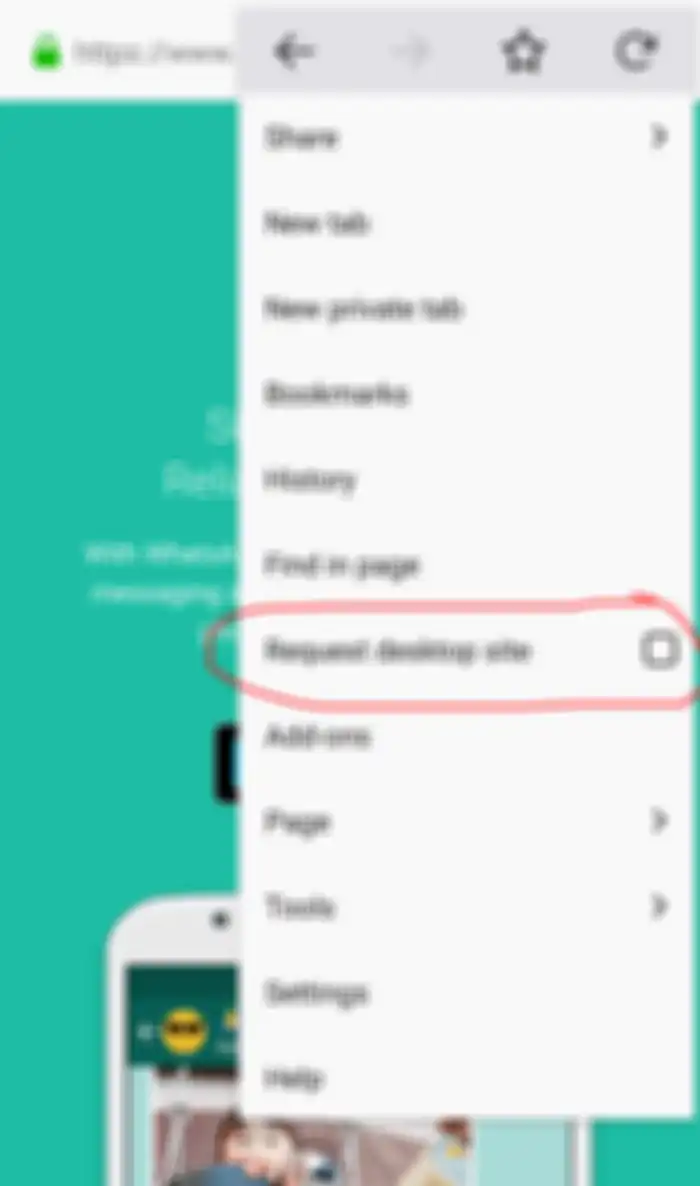 Pengaturan di Mozilla Firefox