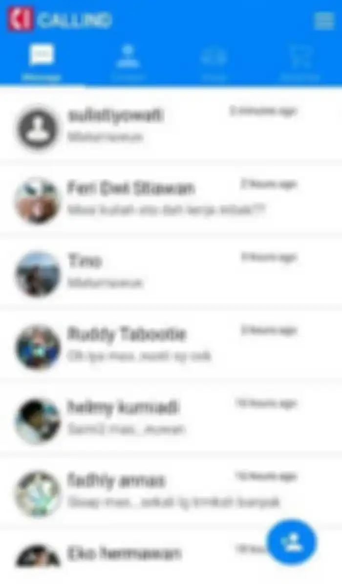 Chatting lewat Callind
