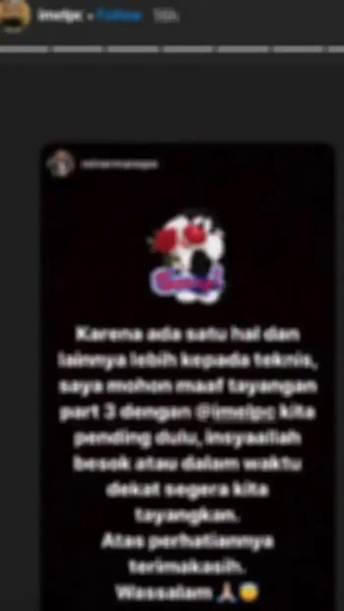 Unggahan Imel Putri