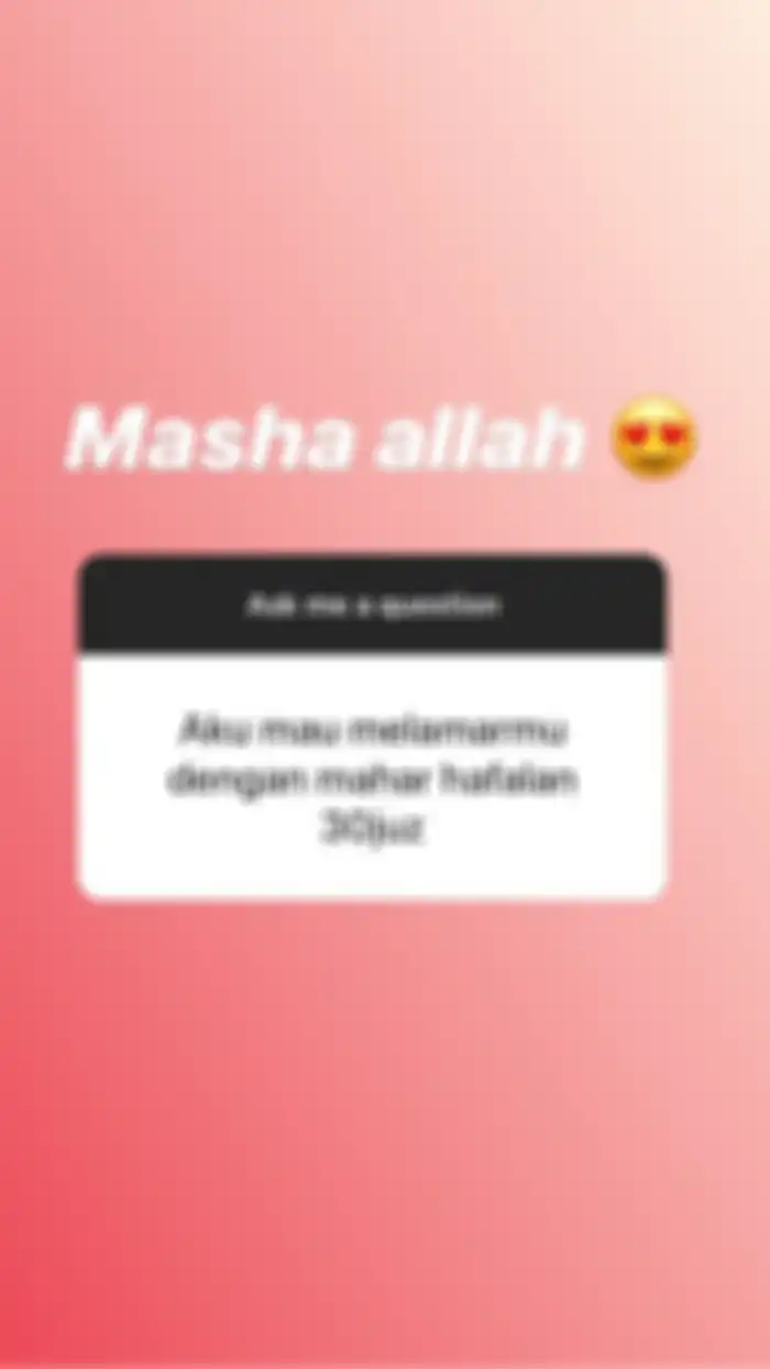 Reaksi Ayu Ting Ting saat ada fans yang melamarnya dengan mahar hafalan 30 juz