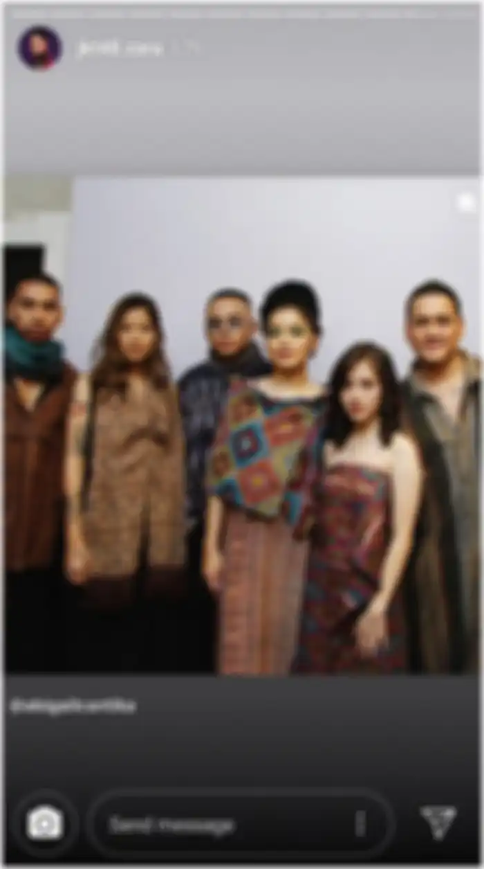 postingan Zara JKT48