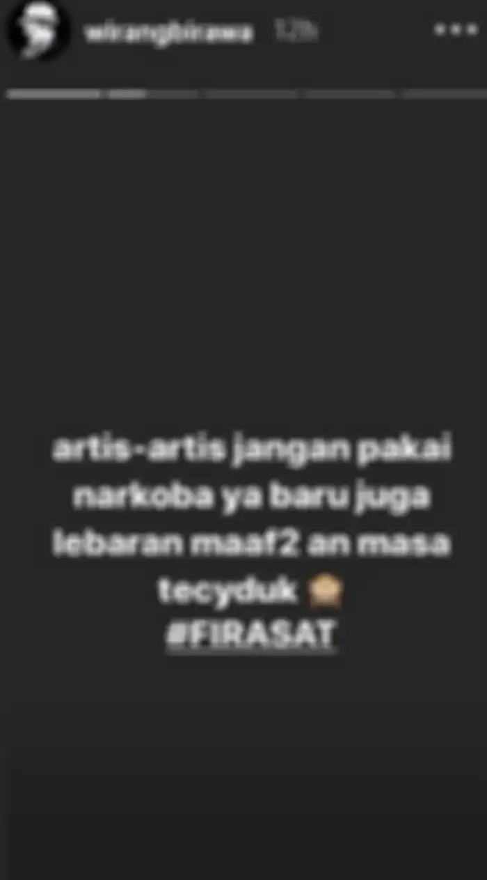 Unggahan story Wirang Birawa