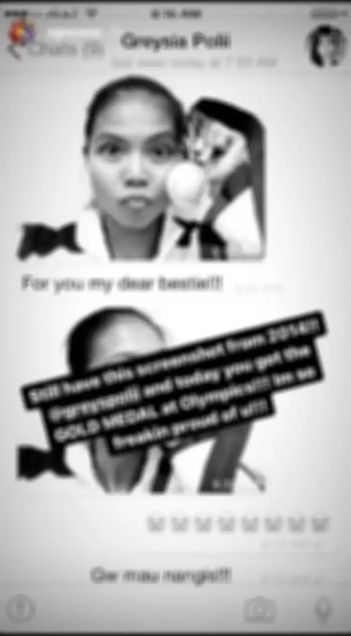 Instagram story Agnez Mo