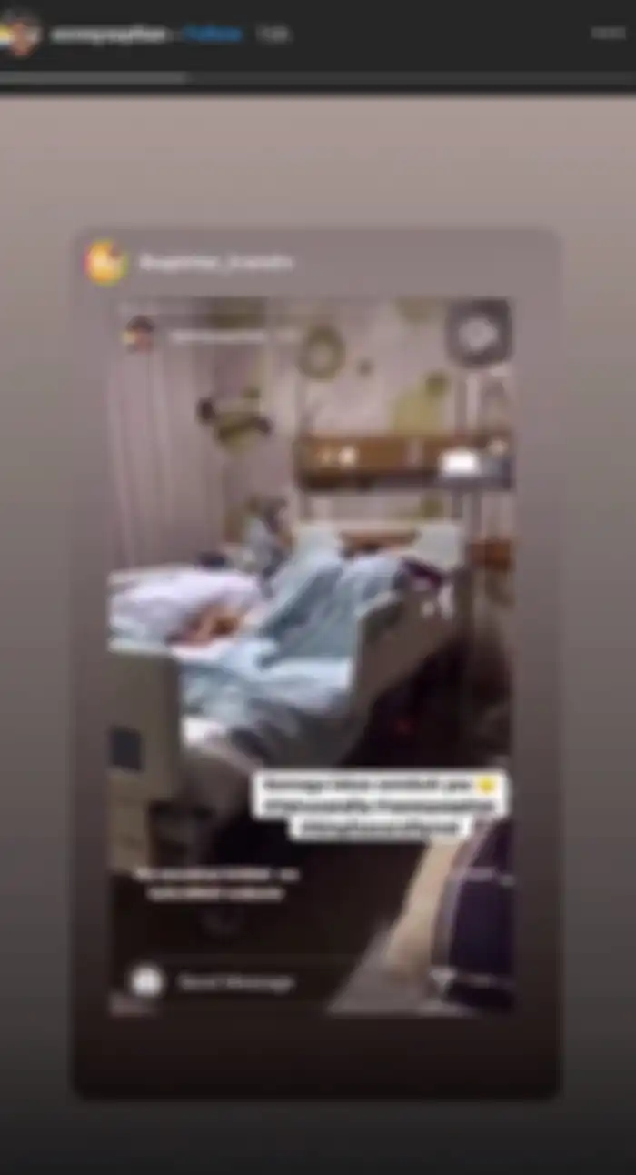 Sonny Septian mengabarkan istrinya sedang sakit di rumah sakit