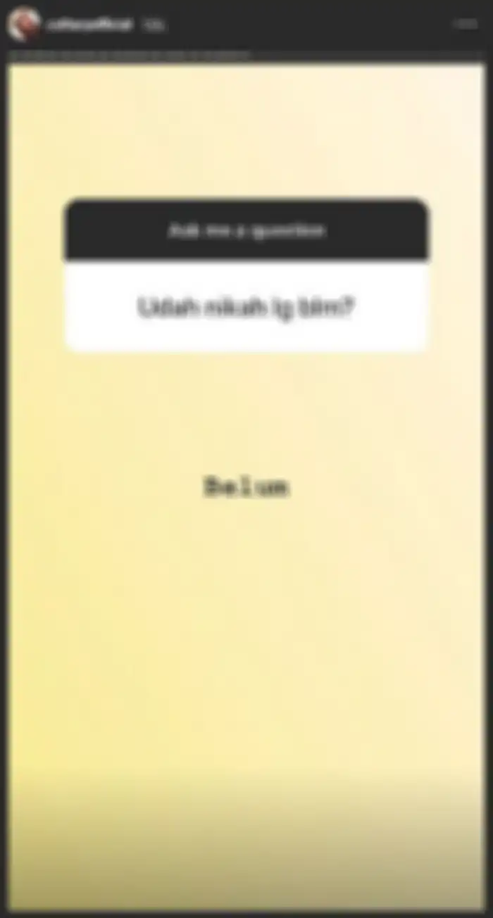 Unggahan Insta Story Cut Tari