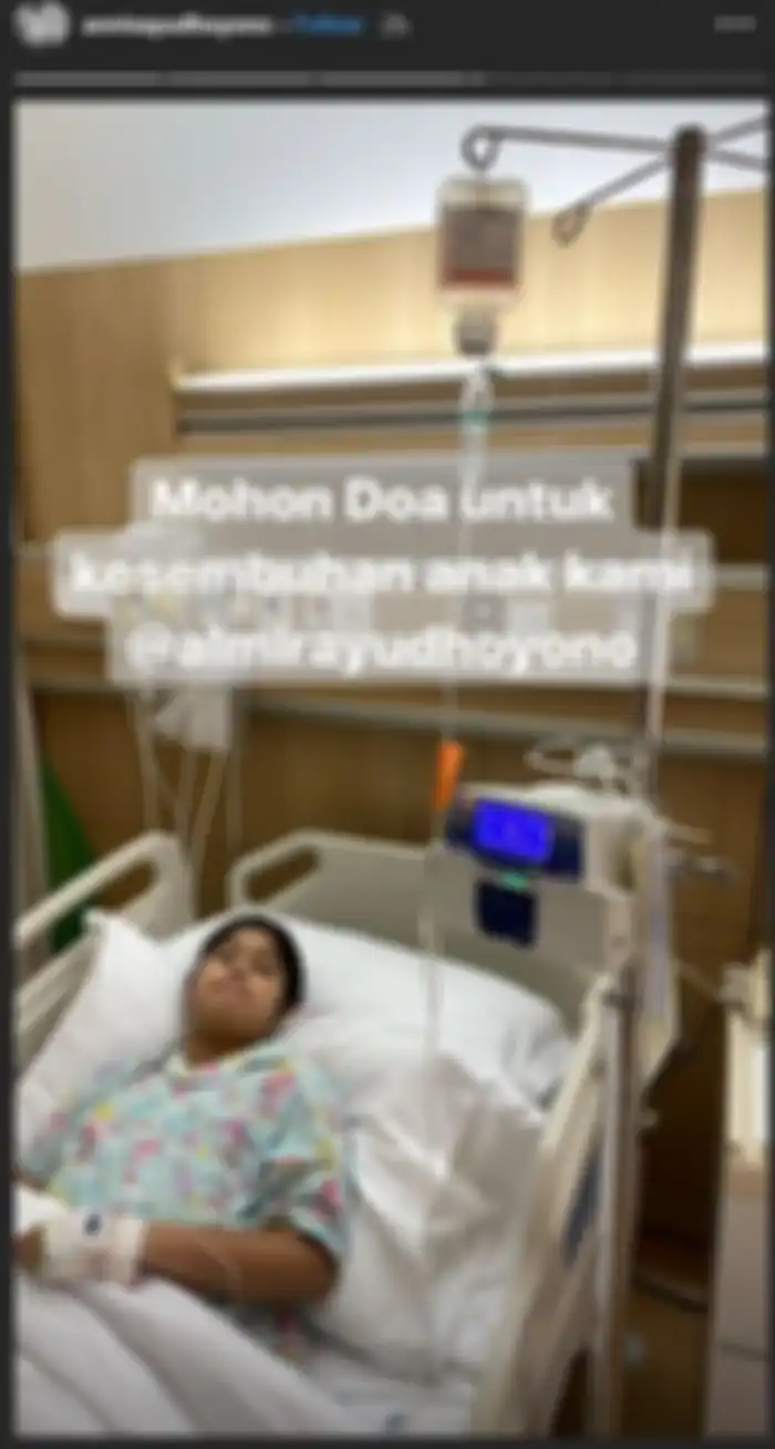 Almira Yudhoyono dirawat di rumah sakit