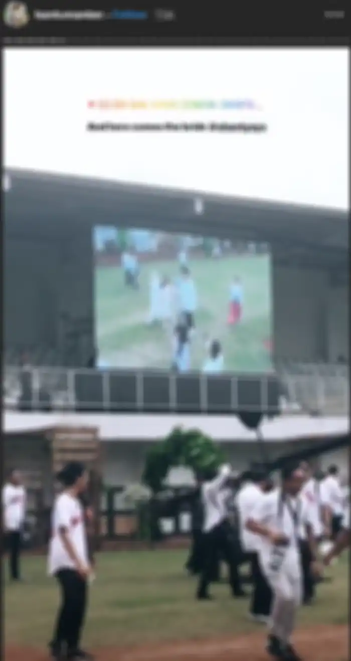 Shanty menikah di GBK