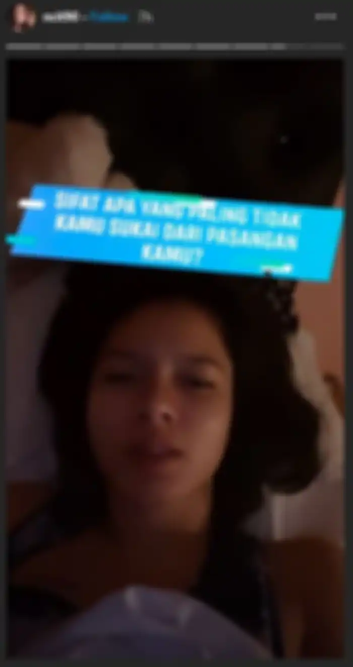 Unggahan Citra Anidya tentang sifat yang tidak disukai dari kekasihnya