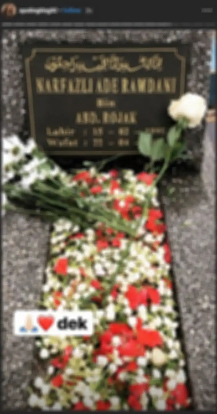 Adik laki-laki AYu Ting-ting, Narfazki Ade Ramdani