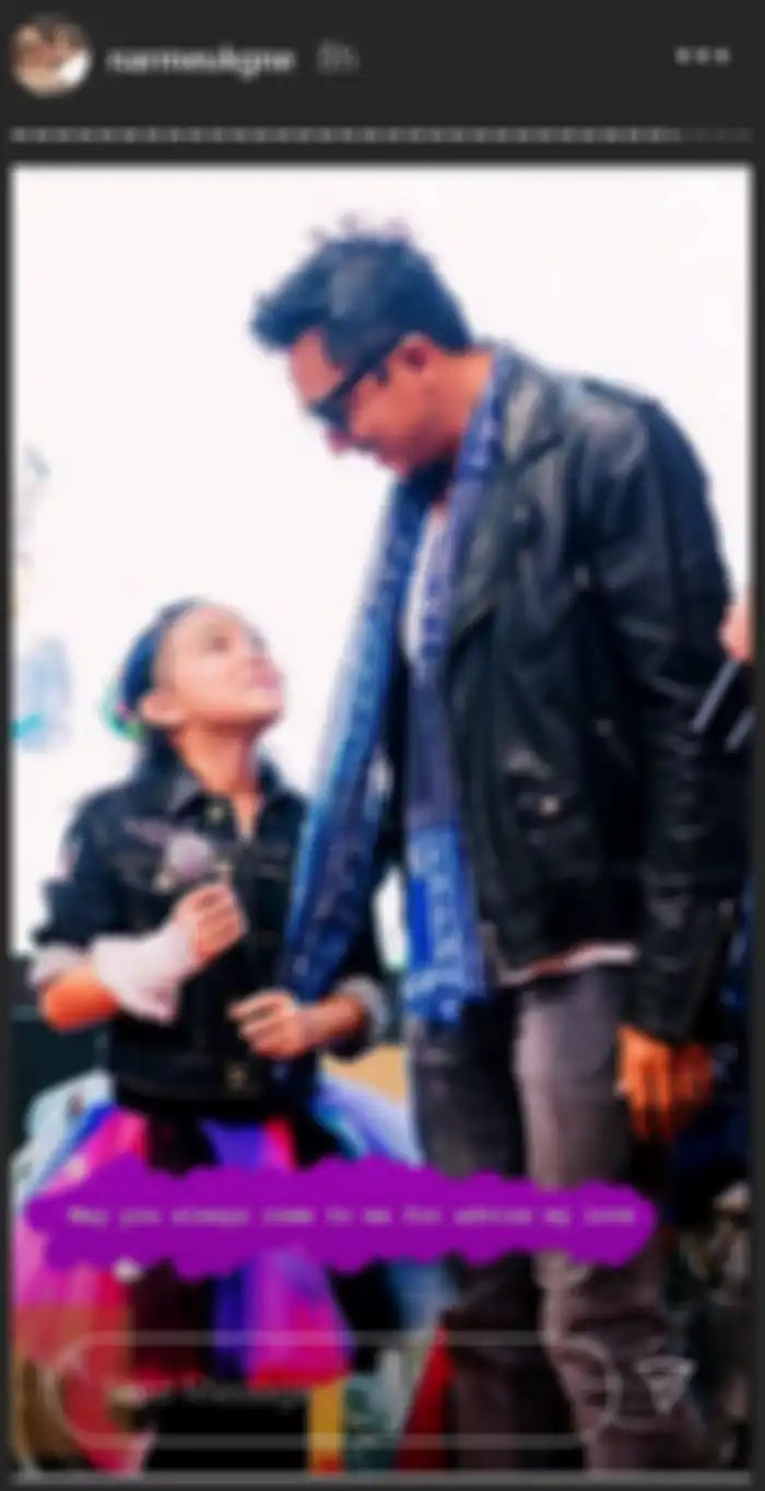 Engku Emran bersama putri semata wayangnya