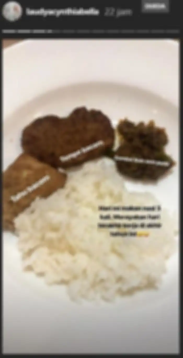 Rumahnya Seharga 9 M, Menu Makan Laudya Cynthia Bella Sesederhana Ini!