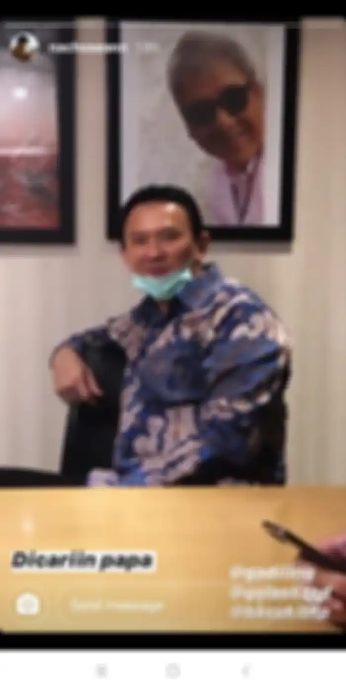 Sean membagikan momen ketika bertemu Ahok