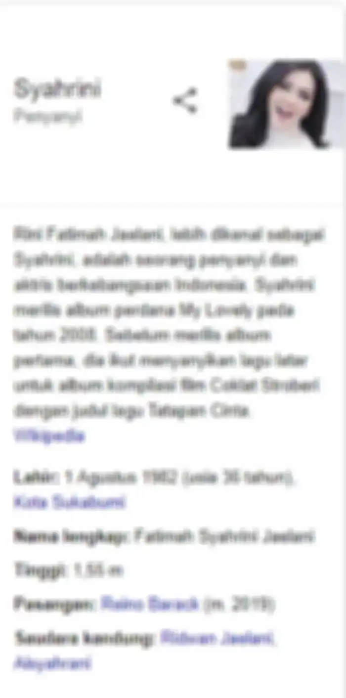 tahun lahir Syahrini 1982