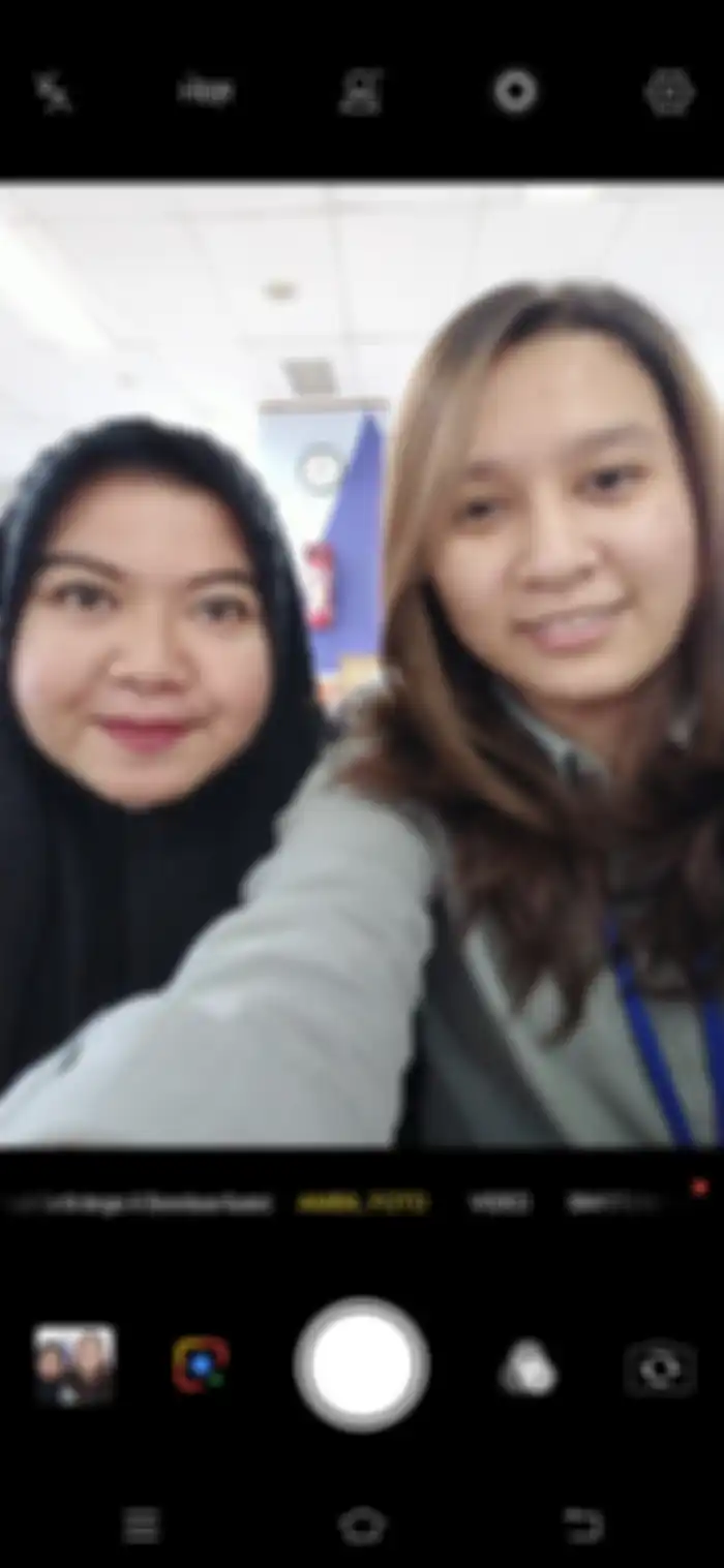menu kamera selfie Vivo V11 Pro