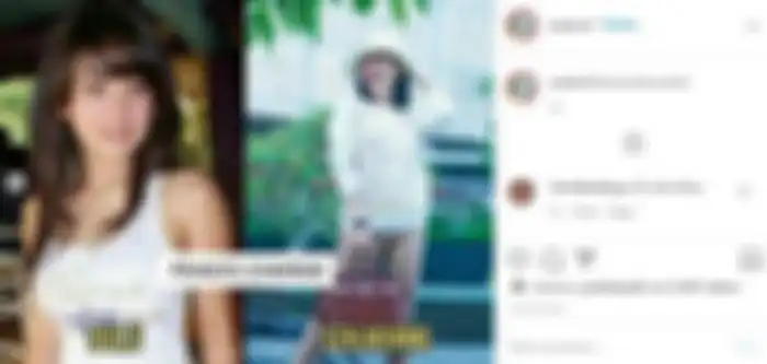 Penampilan jadul Syahrini
