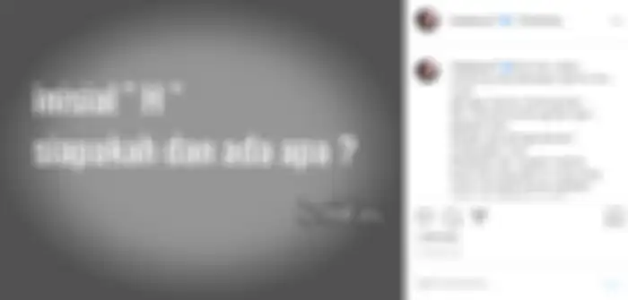 Unggahan Mbak You soal sosok berinisial H