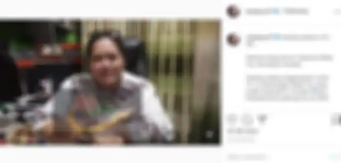 Tangkap layar Instagram @mbakyou17 Terawangan Mbak You soal skandal artis 