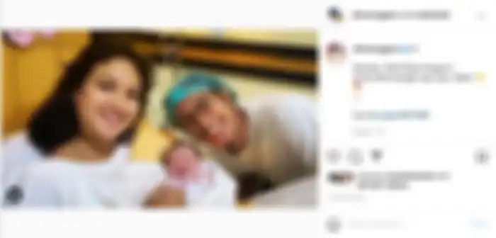 Anak Nadine Chandrawinata dan Dimas Anggara. 