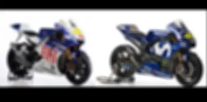 Yamaha YZR M-1 musim 2009 dan YZR M-1 musim 2018
