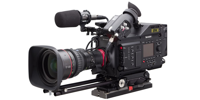 Kamera 8K dari Sharp