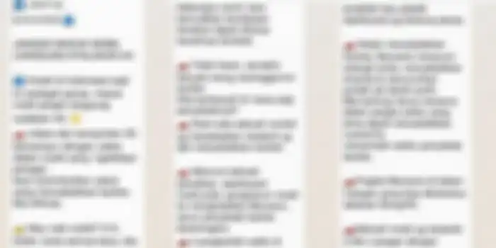Pesan berantai Whatsapp.