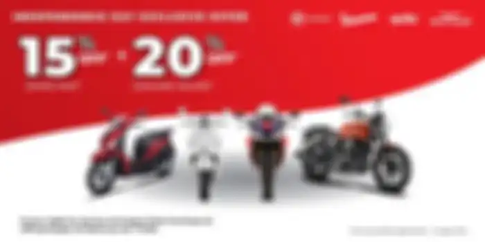 Program Independence Day Exclusive Offer untuk Piaggio, Vespa, Aprilia, dan Moto Guzzi.