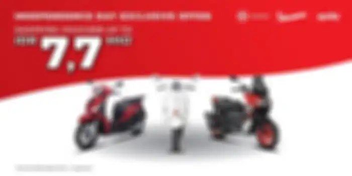 Promo shopping voucher untuk pembelian motor baru Vespa, Piaggio, atau Aprilia