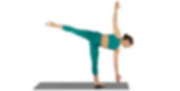 Half moon pose