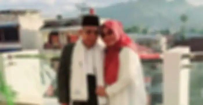 Maruf Amin bersama sang istri tercinta, Nyai Wury Estu Handayani  