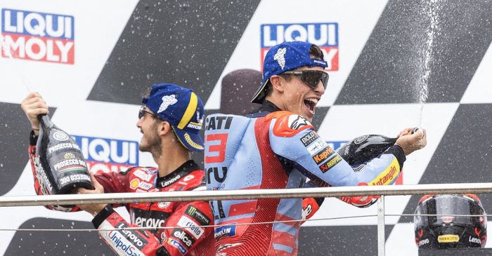 Jadwal MotoGP Jerman 2025 - Saatnya Marc Marquez Kembalikan Supremasi yang Tahun Lalu Diambil Francesco Bagnaia