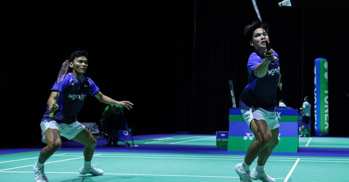 Swiss Open 2025 - Nyaris Kena Tikung, Fikri/Daniel Sempat Dibuat Kaget Pasangan Baru China