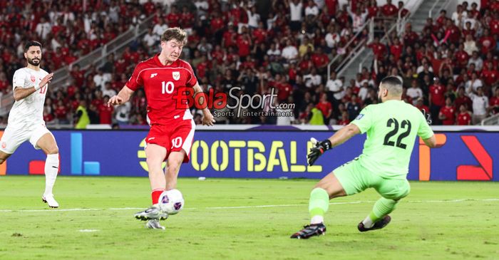 Babak I Timnas Indonesia Vs Bahrain - Ole Romeny Cetak Gol Lagi, Tim Garuda Ungguli Dilmun's Warriors