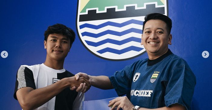 RESMI - Gelandang Timnas U-17 Indonesia Nazriel Alfaro Promosi ke Tim Utama Persib Bandung
