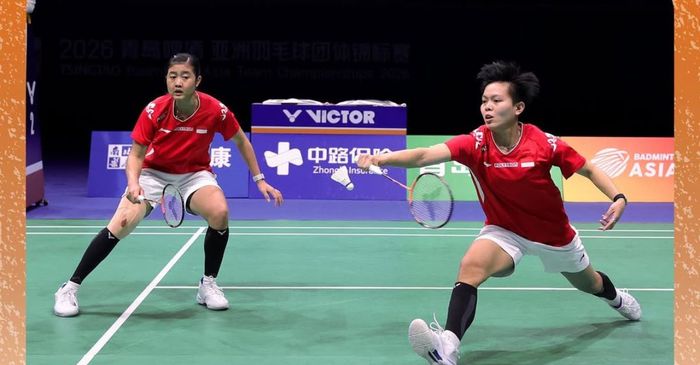 German Open 2026 - Sia-sia Menang 21-8 dari Mantan Juara China, Tiwi/Fadia Akui Kecolongan di Poin-poin Krusial