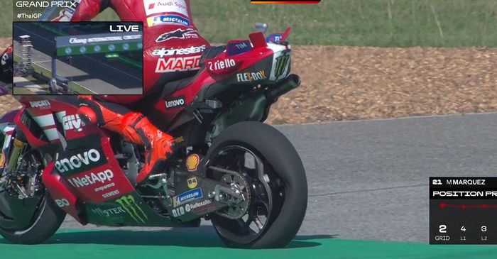 Hasil MotoGP Thailand 2026 - Ban Marc Marquez Pecah, Murid Rossi Ukir Rekor Baru