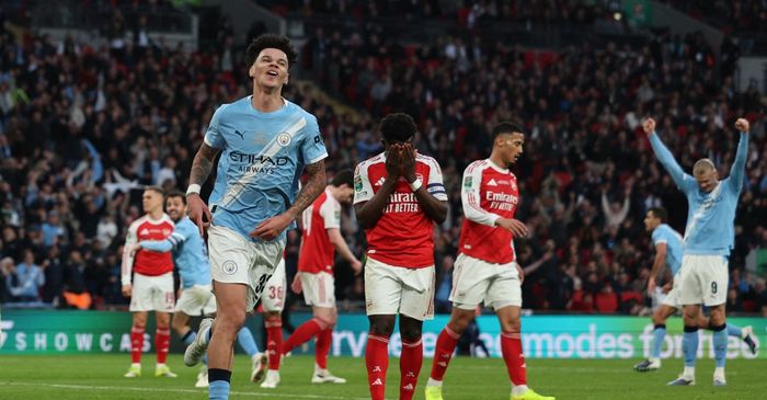 Hasil Final Piala Liga Inggris - Brace Jebolan Akademi Man City Bikin Arsenal Terbungkam, The Citizens Raih Gelar ke-9