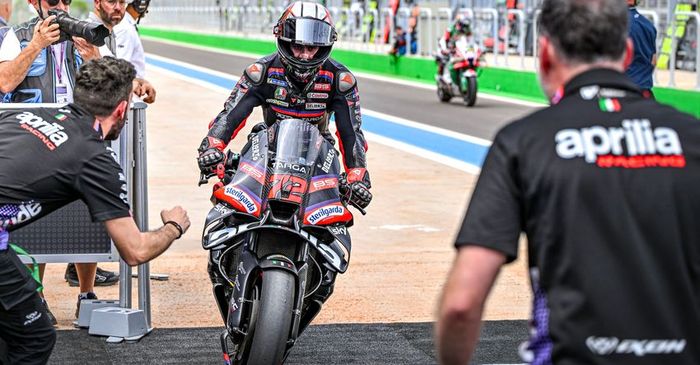 Hasil MotoGP Brasil 2026 - Bezzecchi dan Martin Finis 1-2, Marquez Gagal Podium karena Tim Rossi