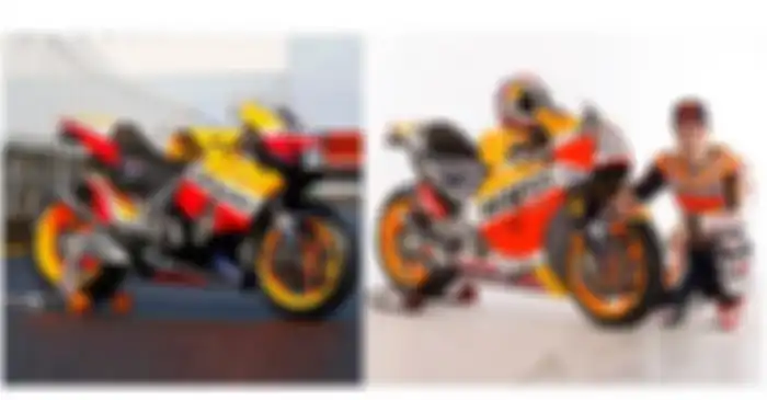 RCV 213V musim 2009 dan RC213V musim 2019