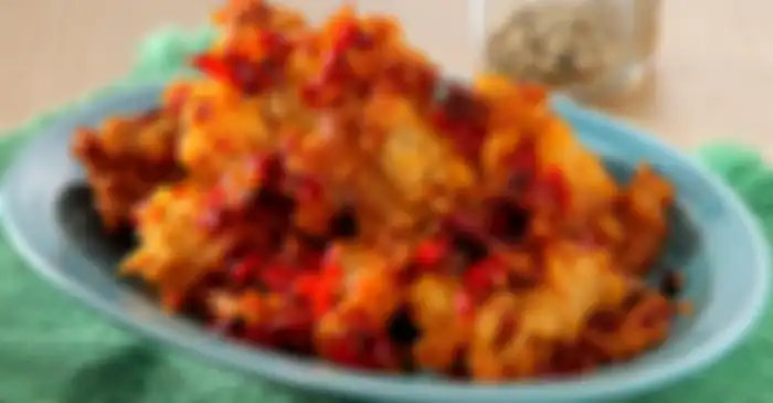Kulit Ayam Krispi Mercon