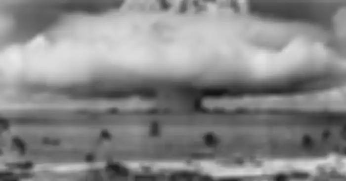 Peledakan bawah laut senjata nuklir berkekuatan 15 kiloton
