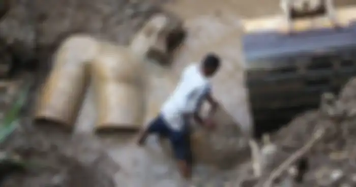Patung raksasa Firaun Ramses II ditemukan di daerah kumuh Kairo
