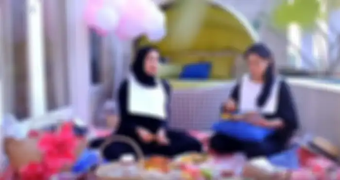 Laudya Cynthia Bella dan Titi Kamal