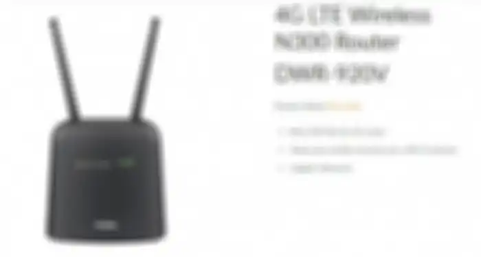4G LTE Wireless N300 Router DWR-920V merupakan produk terbaru dari D-Link