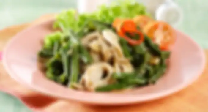 Kacang Panjang Tumis Jamur