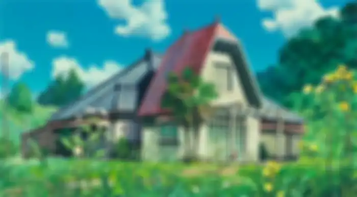 Rumah yang ada di film My Neighbor Totoro