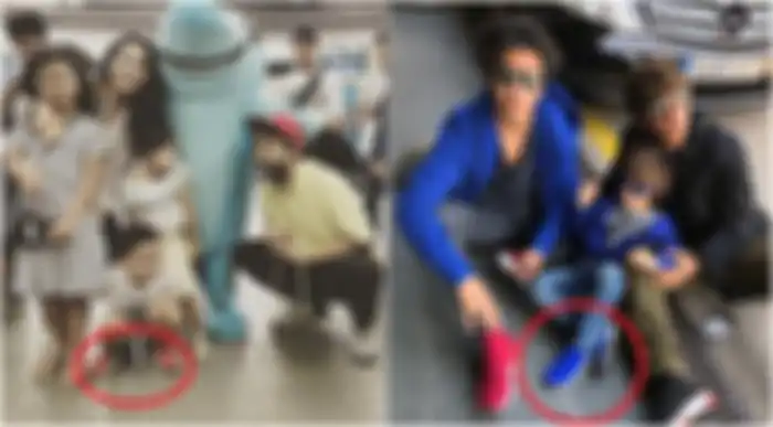 Sepatu Rafathar sama dengan anak AbRam Khan