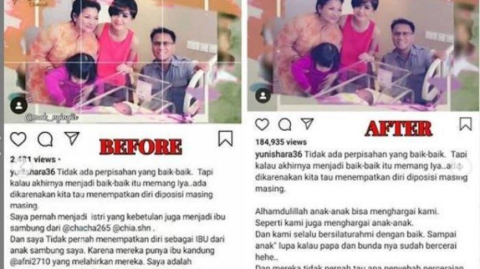 Unggahan Yuni Shara yang menyindir Ashanty