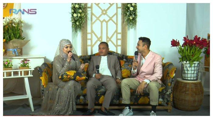 Nathalie Holscher, Sule dan Raffi Ahmad dalam kanal YouTube Rans Entertaiment, Senin (16/11/2020).  