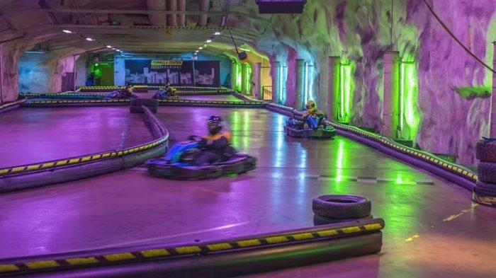 Arena Go Kart di Bunker Anti Nuklir Finlandia  