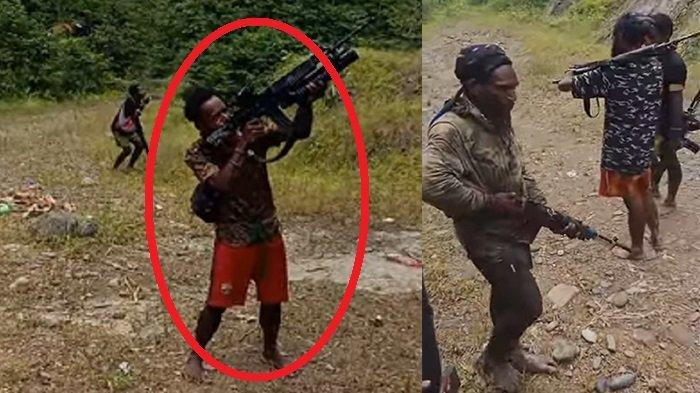 Senjata KKB Papua saat menembak helikopter